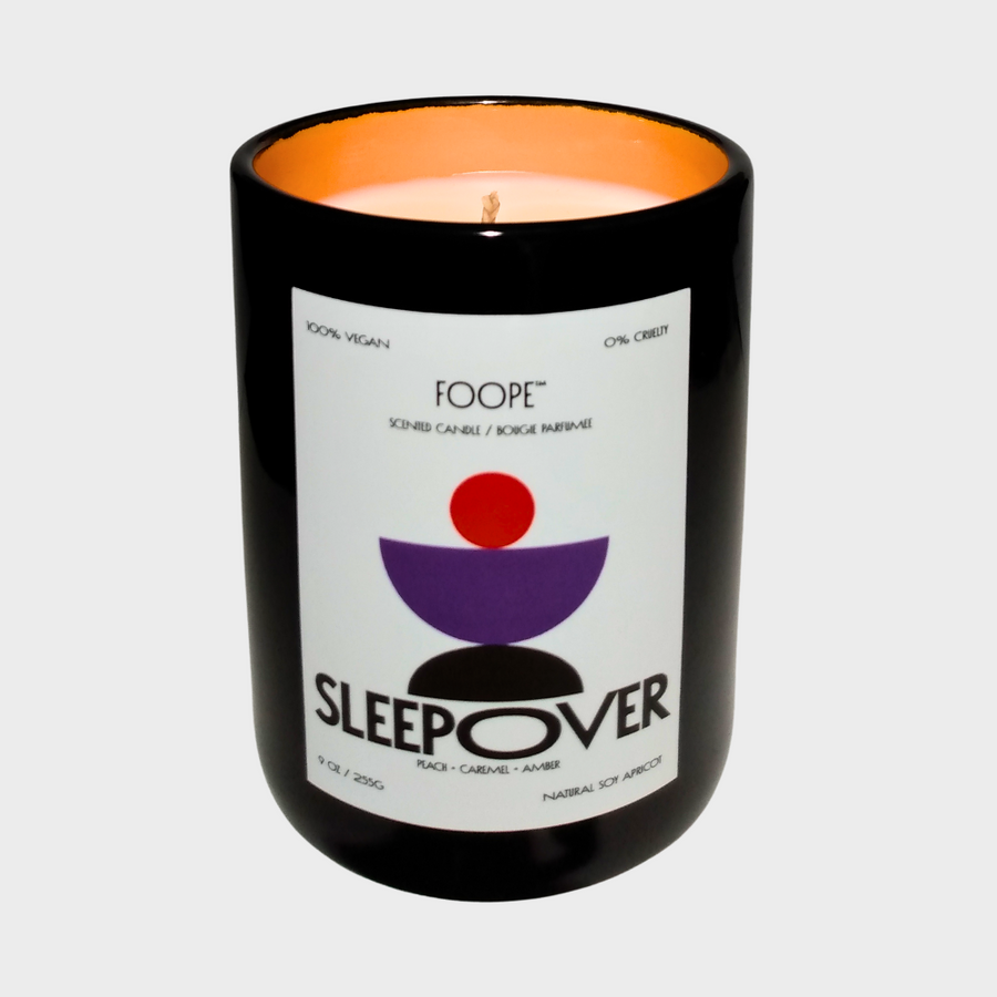 Sleepover scented candle
