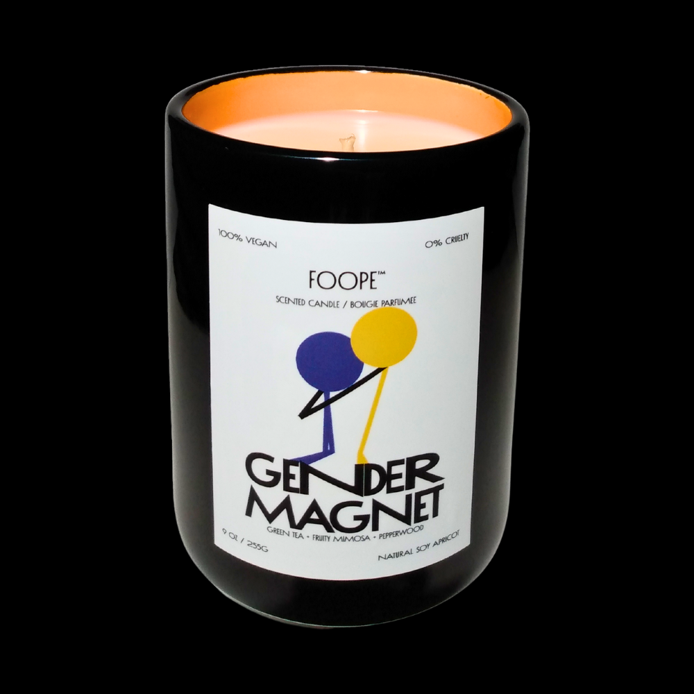 Gender Magnet Scented Candle 9 oz