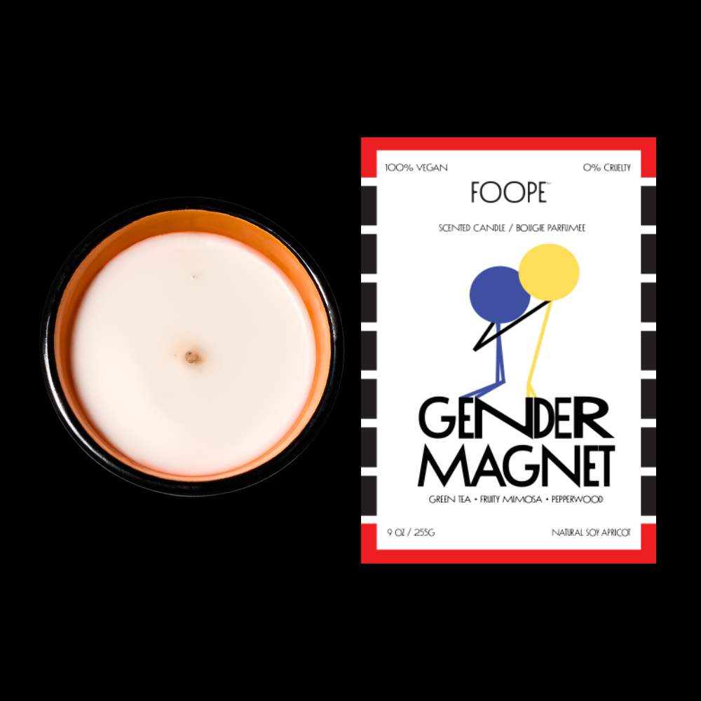 Gender Magnet Scented Candle 9 oz